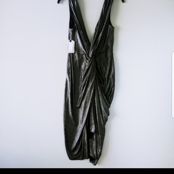 Katie May twisted silver dress - Picture 4 of 8